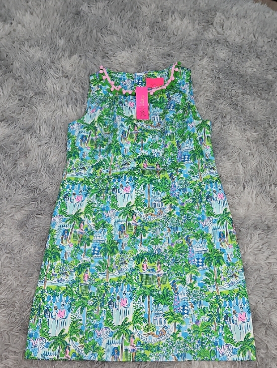 Lilly Pulitzer Dresses & Skirts - Lilly Pulitzer Womens Tropical Tank Dress in Green, Blue & Pink. NWT as Well